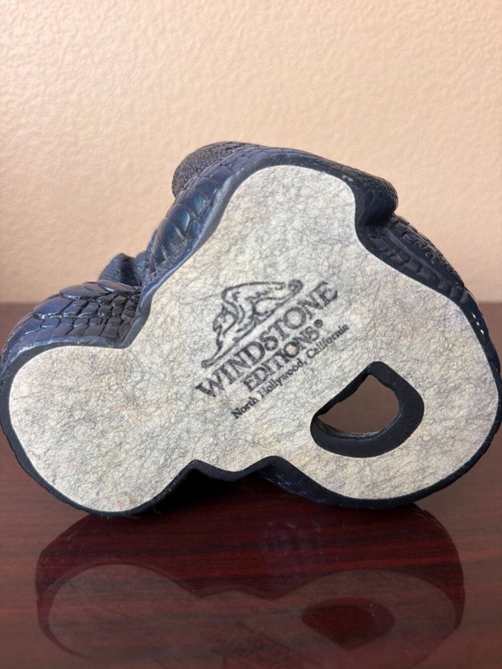 1986 Melody Pena Windstone Editions Iridiscent Peacock Male Dragon - Damaged Ear - Picture 7 of 15